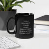 Yitadee!!! Black Glossy Mug