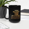 Yitadee!!! Black Glossy Mug