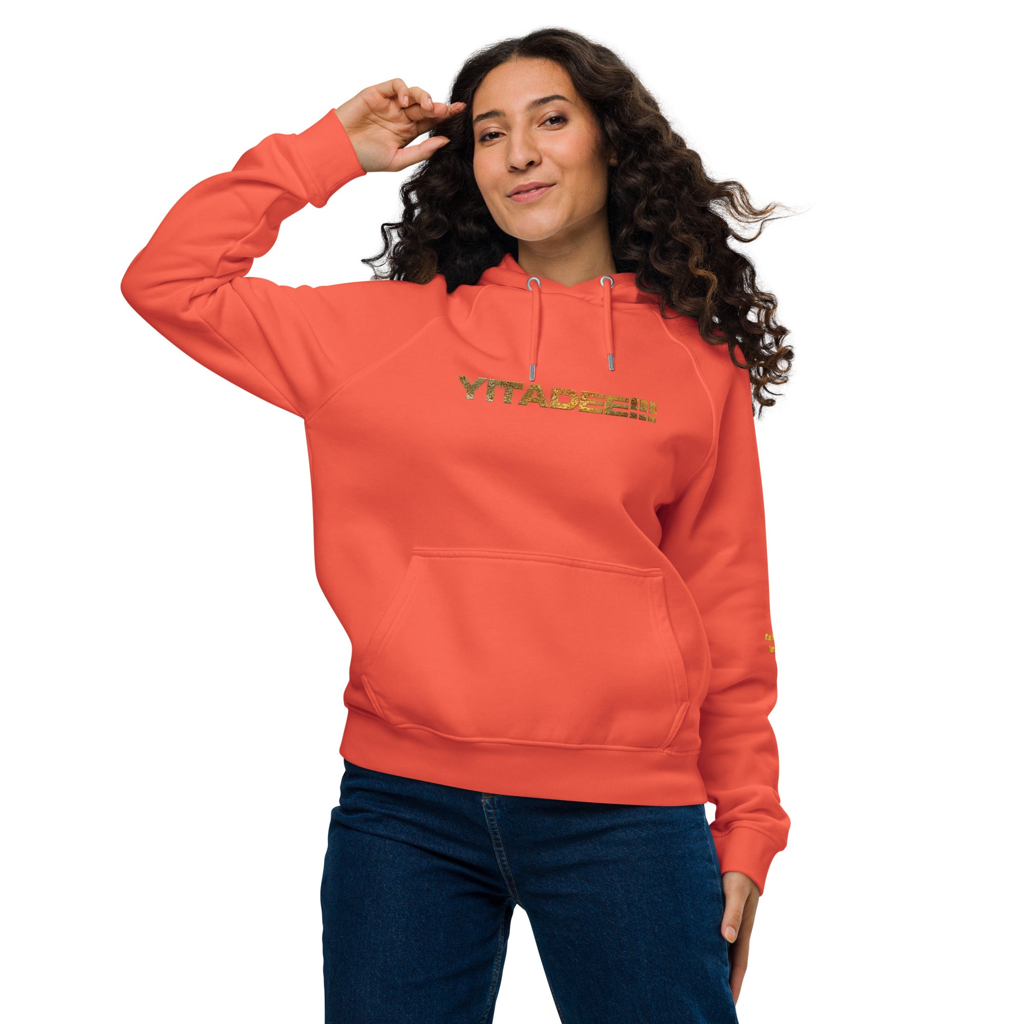 YITADEE!!! Unisex Eco Raglan Hoodie