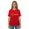 YITADEE!!! Red Unisex organic cotton t-shirt