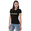 Yitadee Black &amp; Gold T-Shirt For Women