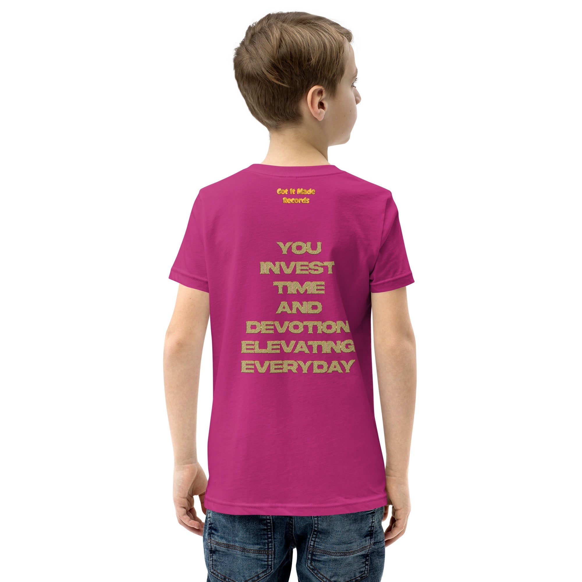 YITADEE!!! Youth Short Sleeve T-Shirt