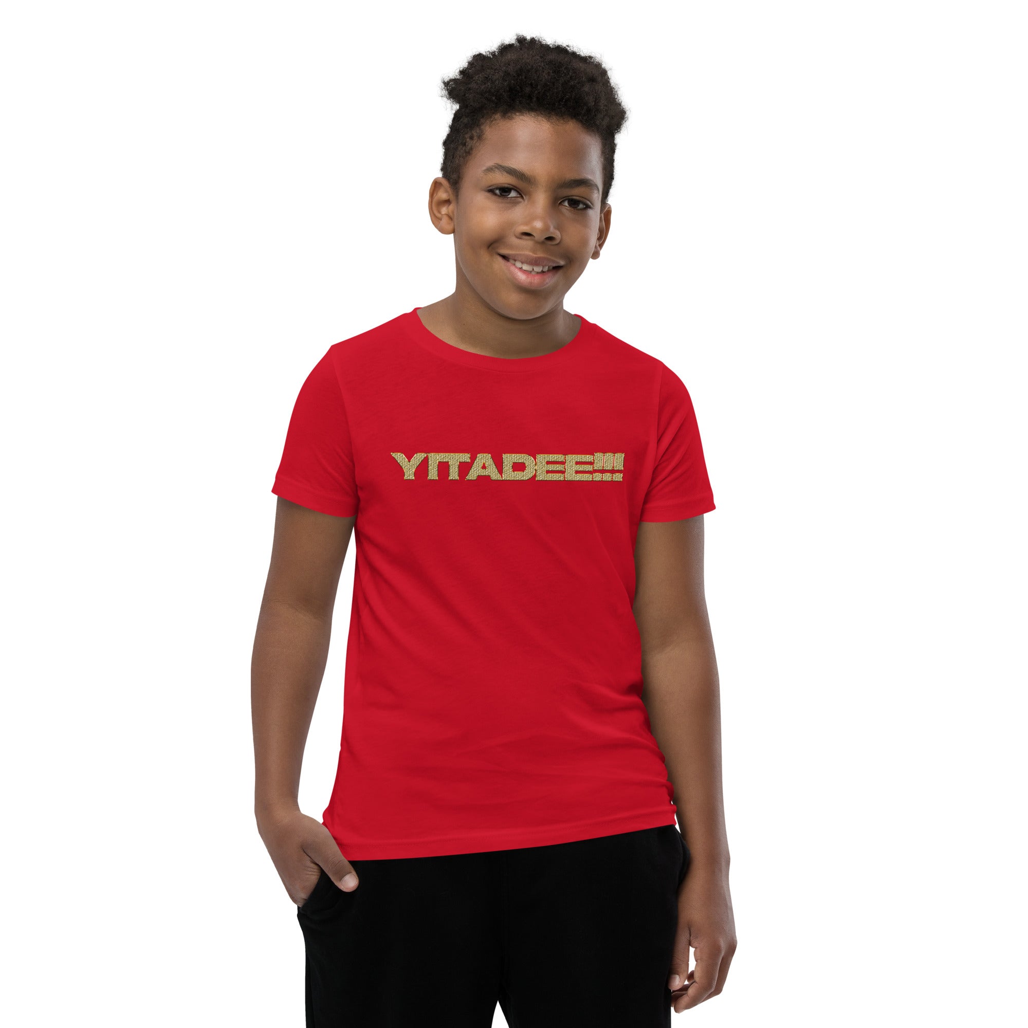 YITADEE!!! Youth Short Sleeve T-Shirt